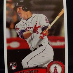 Angels Baseball Mike Trout Rc TOPPS Card