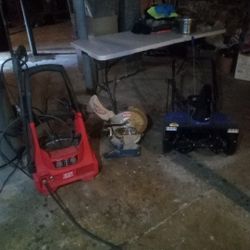 Electric Power Washer With Shop Vac