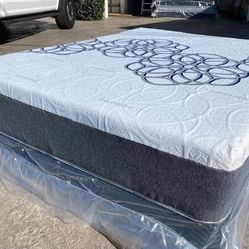 Queen Cooling Gel Bamboo Memory Foam Mattress Mattresses 