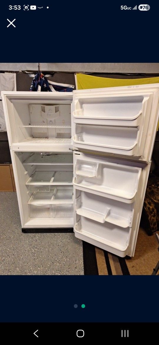 Frigidaire White Refrigerator