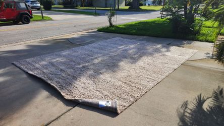 12x15 brown shag area rug