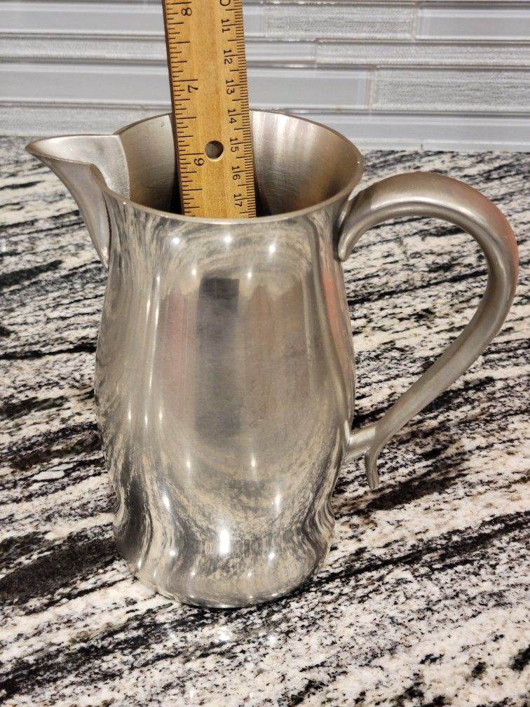 Vintage Woodbury Pewter Revere Bar Pitcher