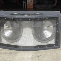 Pioneer Premier 12" Subwoofers In Ported Box