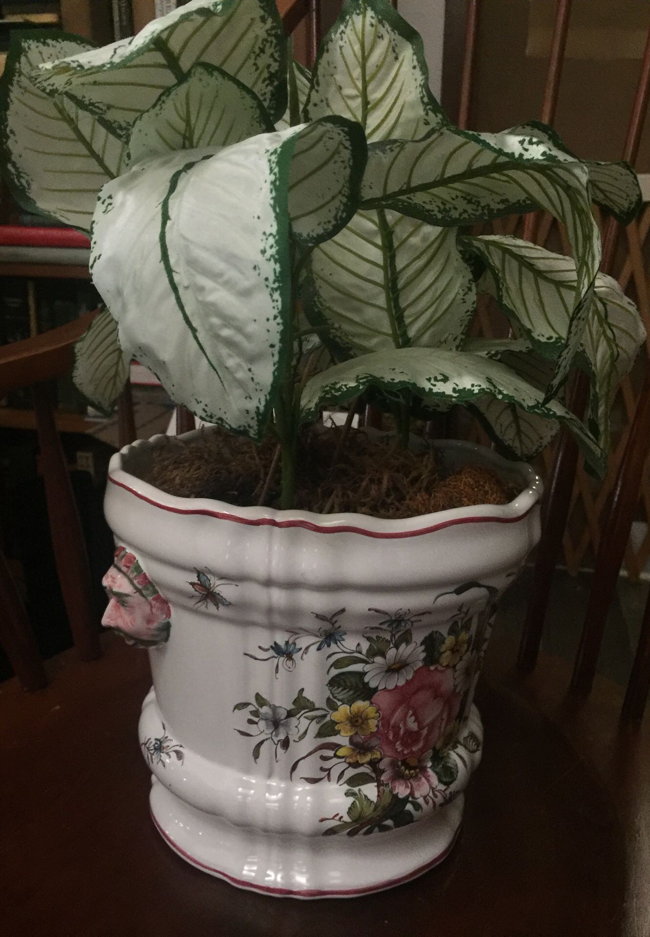Silk plant in Pot made in France