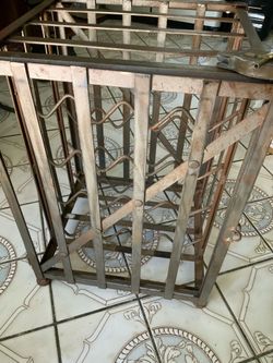 Vintage wine rack