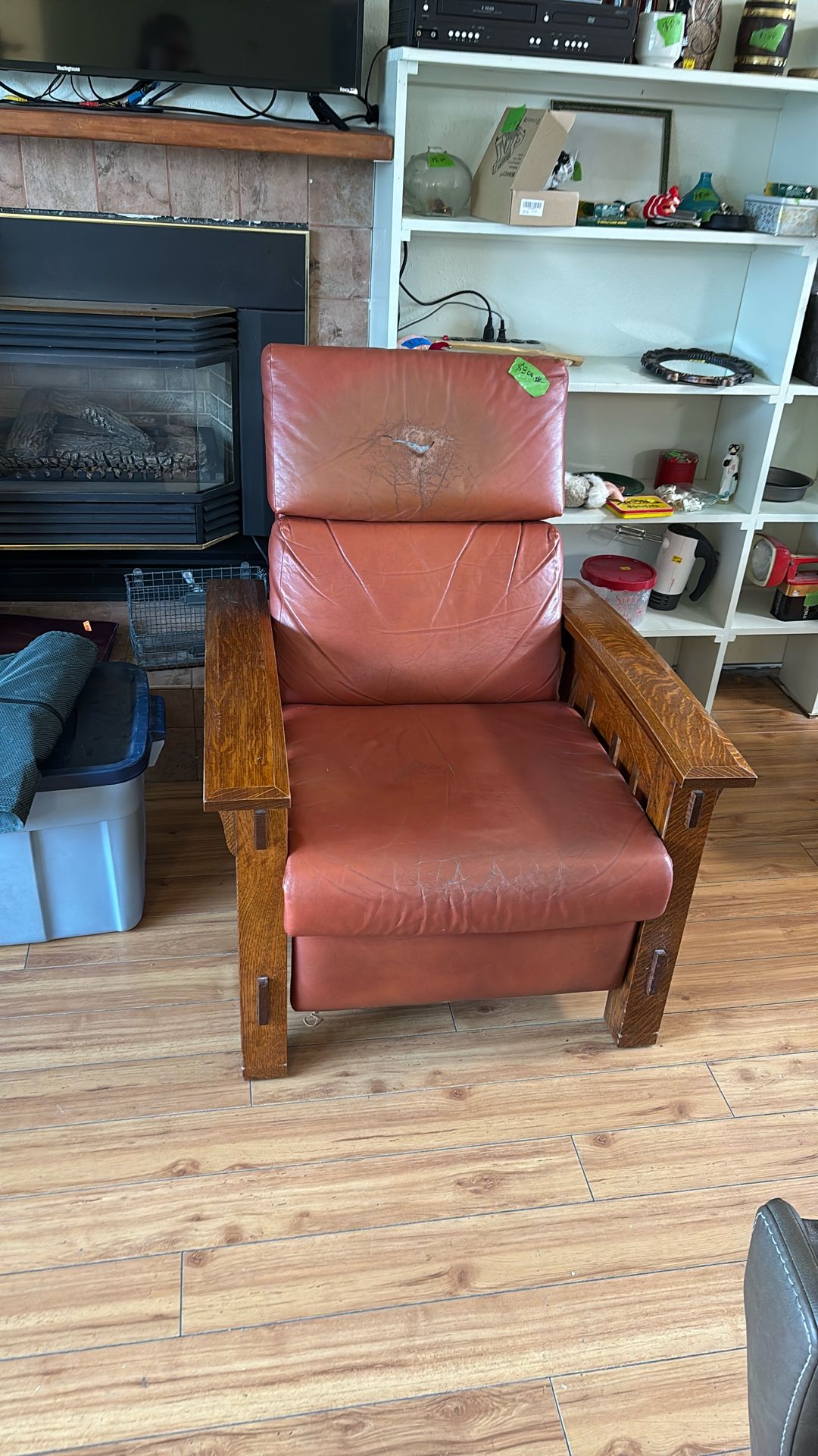 Amish Made Push Back Recliner