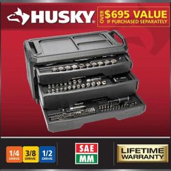Husky
Mechanics Tool Set (270-Piece)