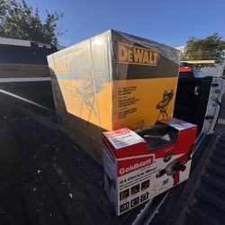 DeWalt Tile Saw/ Free Mixer 