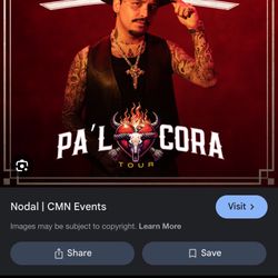 Cristian Nodal 4 Tickets 