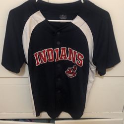 Cleveland Indians BOYS Size Medium Jersey