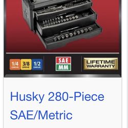Husky 280 Piece Tools