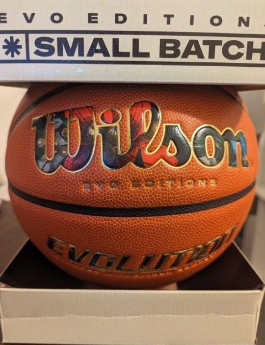 Wilson Evolution "Nutmeg" Limited Edition Drop 112 Basketball Size 7