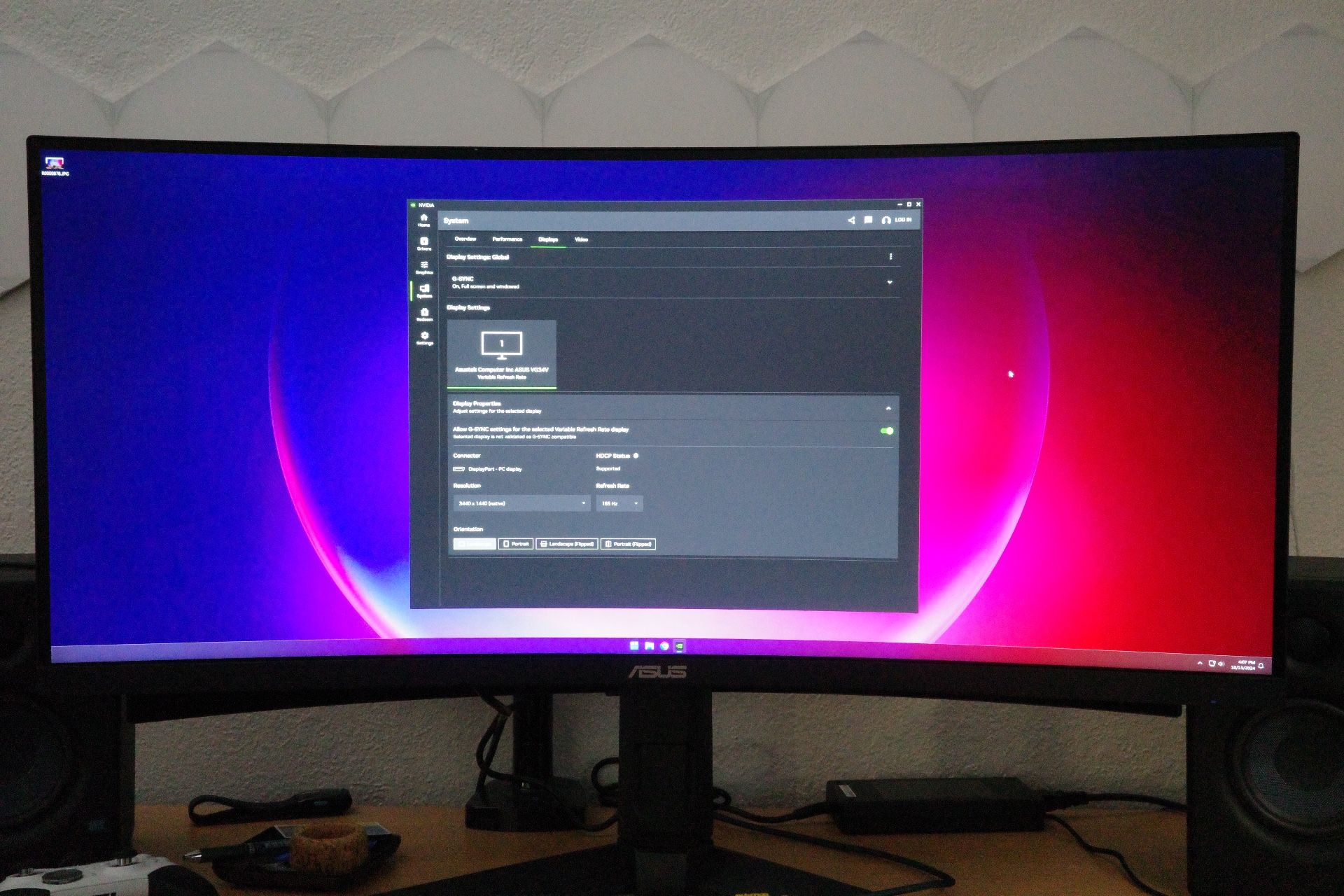 ASUS TUF VG34VQL1B ultrawide gaming monitor