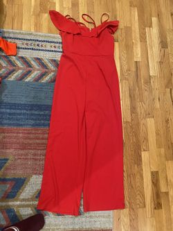 Red Jumpsuit 