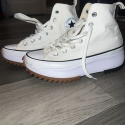 White Converse 