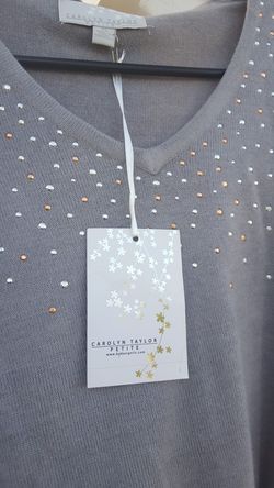 Blusa/sueter con bufanda