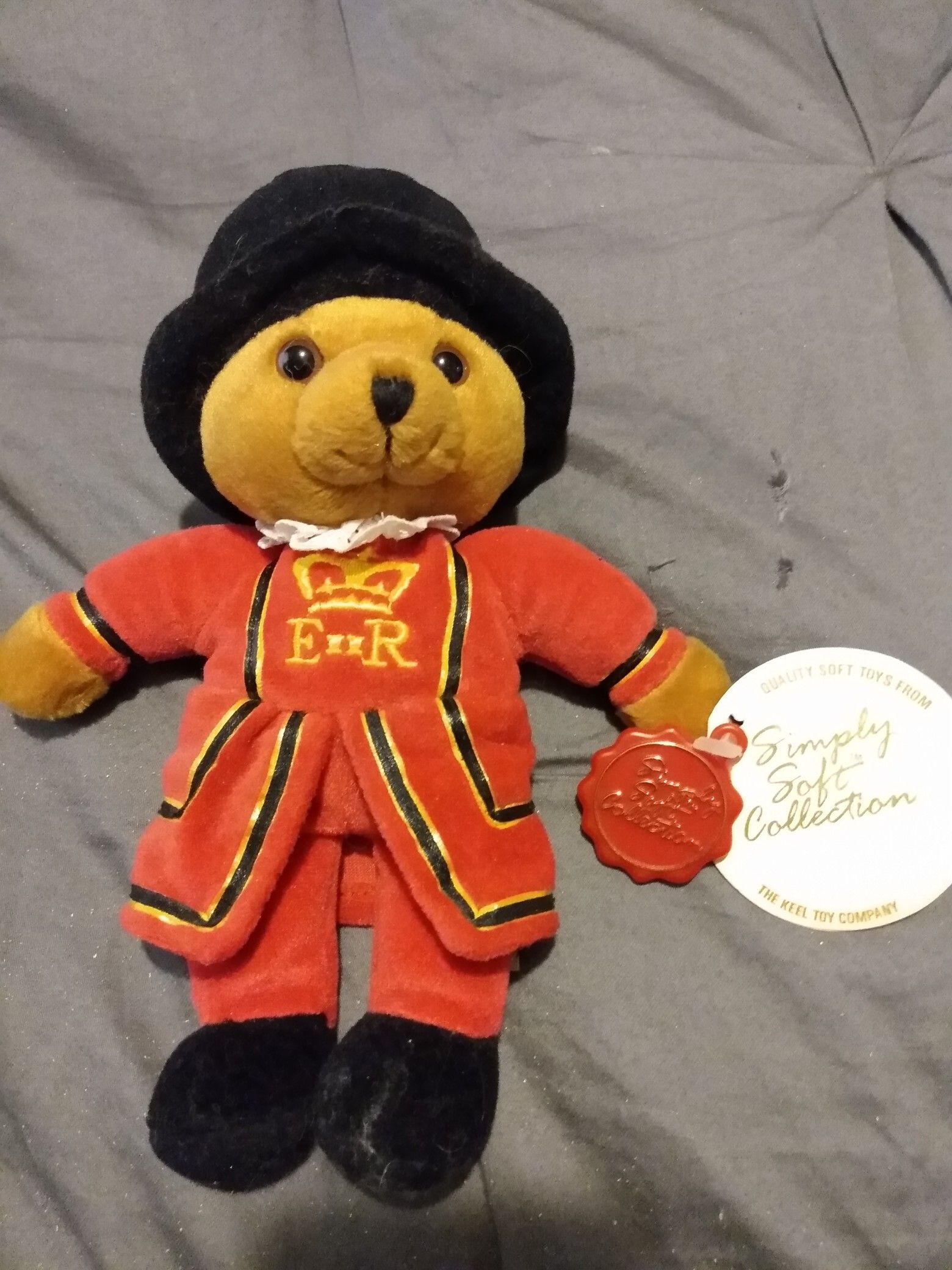 Keels Simply Soft Collection Bears of The United Kingdom Beefeaters Plush Teddy Bear