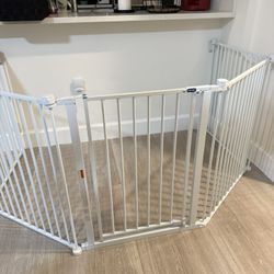 White Dog Crate 