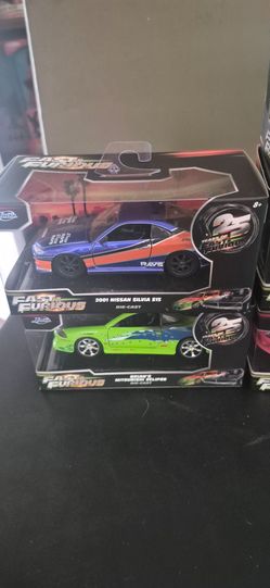 Jada Fast & Furious Die-Cast Car Set of 2