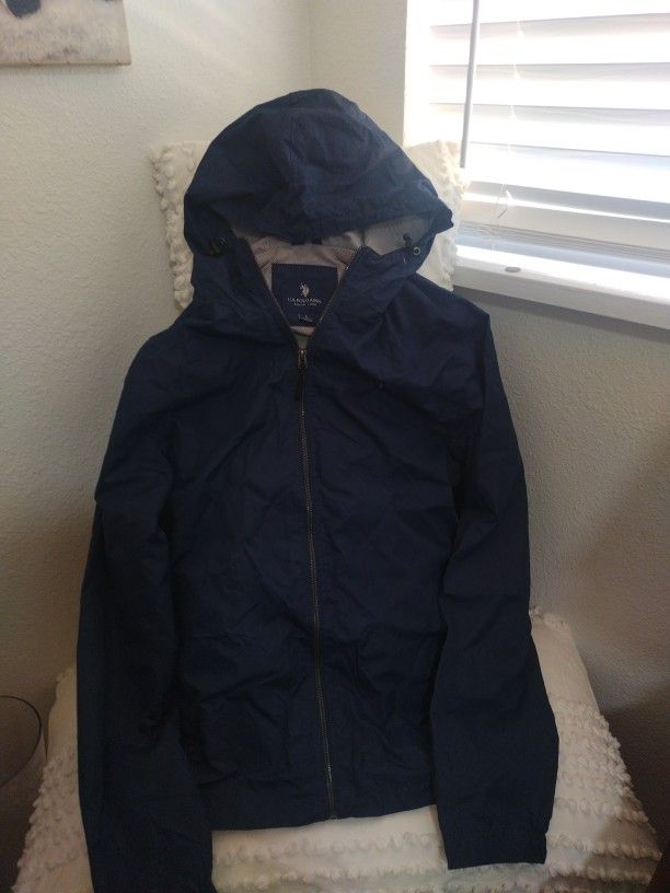 US POLO Assn Mens navy Blue Light Weight Polo Like New
