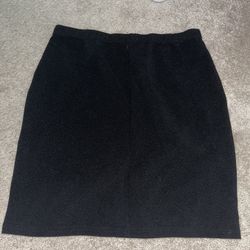 4 Different Style Black Skirts 