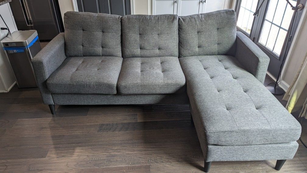 Sofa & Chair With Ottoman