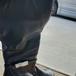 Black Riding Boot Size 11 Womens