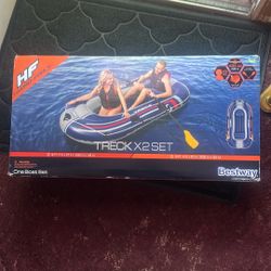 Raft Boat 2 Person  hydro Force TreckX2 Set