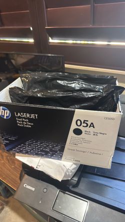 Hp ce505a p2035 p2055 o5a double pack black print cartridge