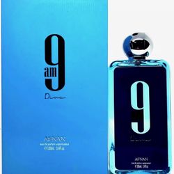 9 AM AFNAN PERFUME ÁRABE ORIGINAL 