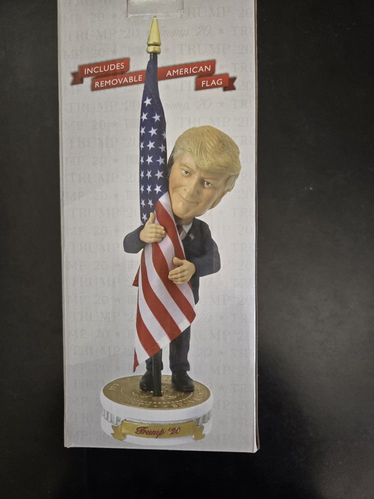 Trump Bobble Head Hat & Books