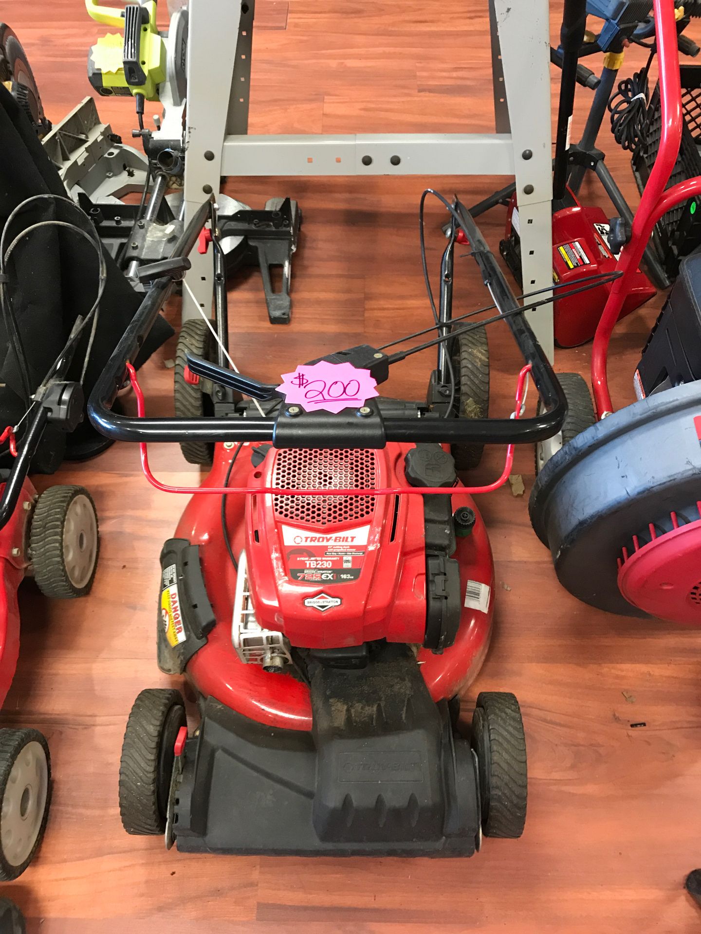 Troy bilt tb230 lawn mower