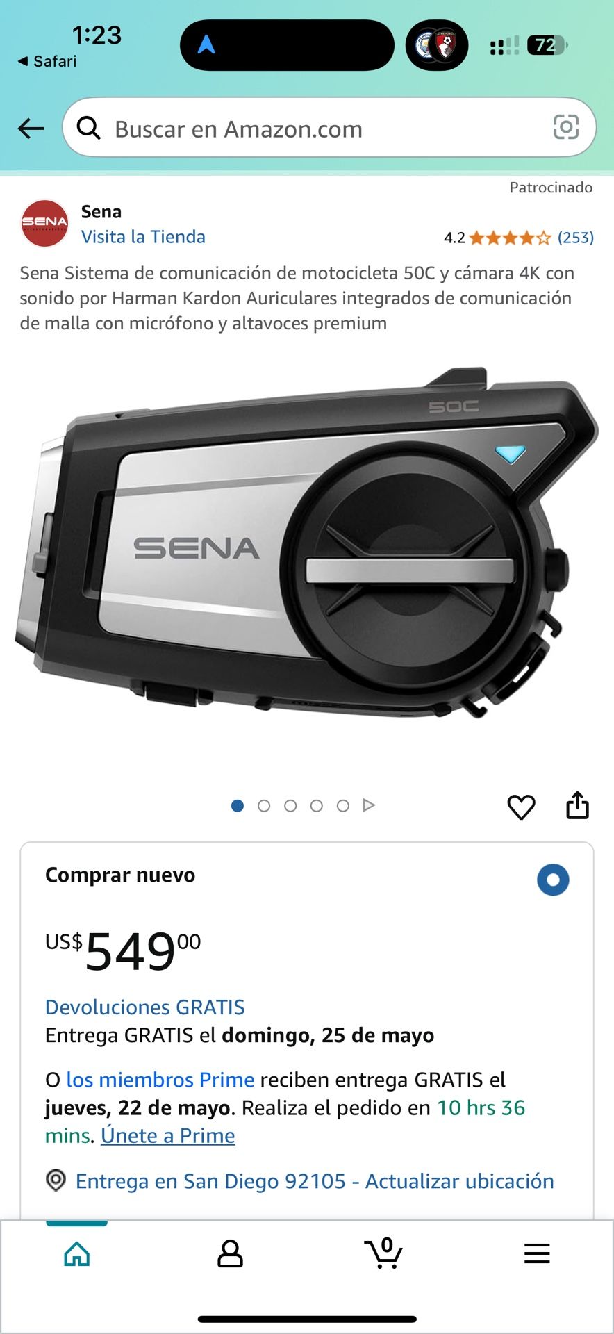 Sena 50C Harman Kardon