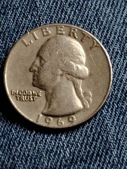 1969 Washington quarter