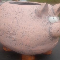 Designer Pig Garden Planter High Quality Masterpiece Very Detailed