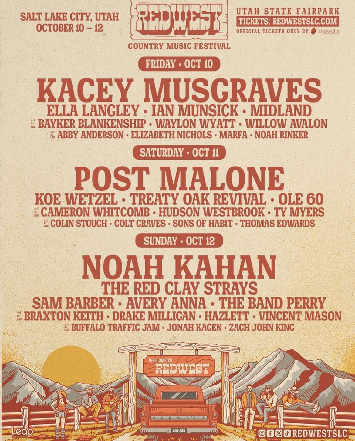 REDWEST MUSIC FESTIVAL UTAH