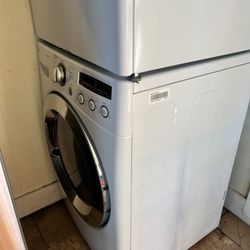 Washer and dryer