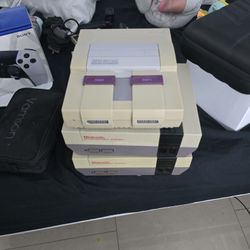 Nintendo and Super Nintendo As Is