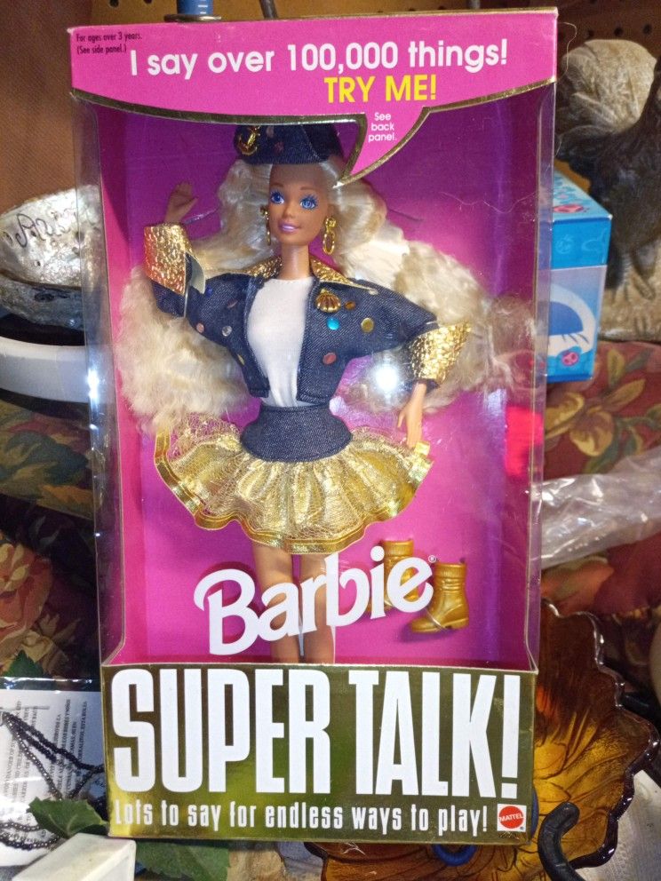 Vintage Talking Barbie Mint Condition 