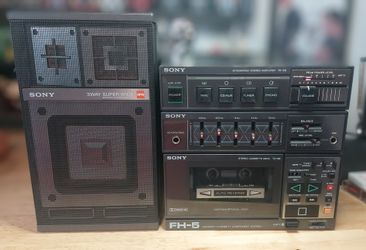 Vintage SONY FH 5 Cassette Boombox (Not Whole Set)