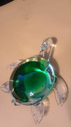 HEAVY GLASS TURRLE