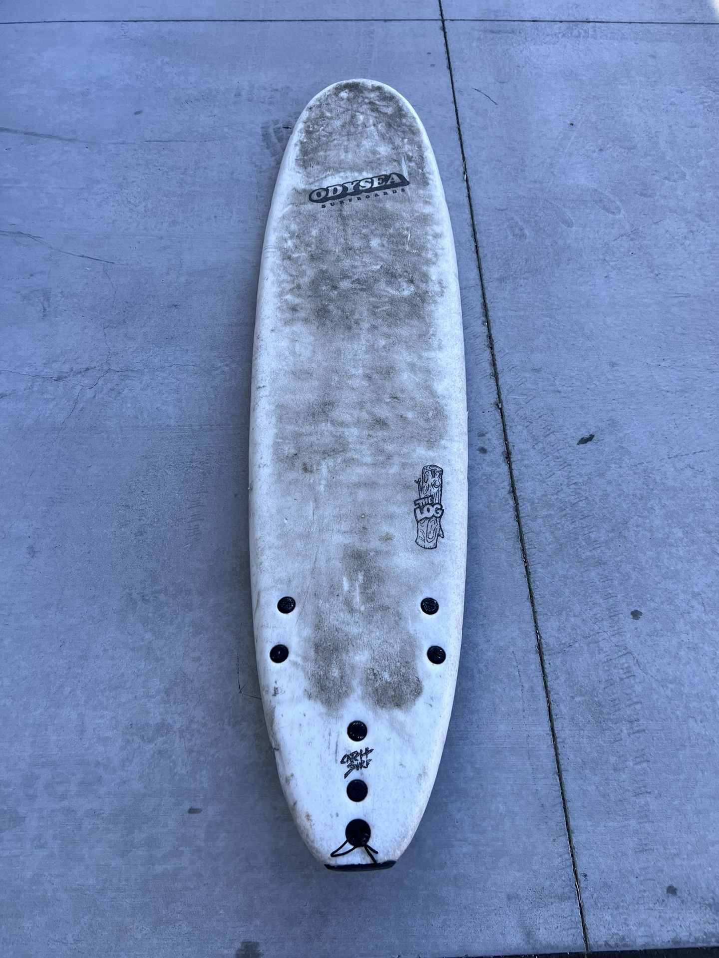 8’ Odyssea Soft top Surfboard