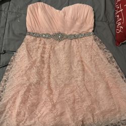 Pink Short Dress