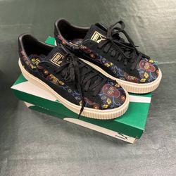 Puma Day Of The Dead DOTD Women’s 9.5 Sugar Skulls