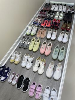 Nike, New Balance, Adidas, Kurt Geiger, Puma, Saucony, Under Armour