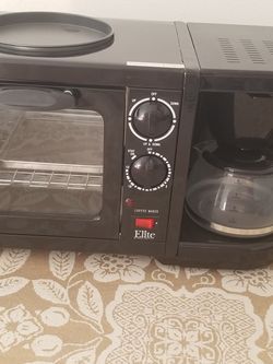 Toaster Oven, Coffe Maker, Griddle