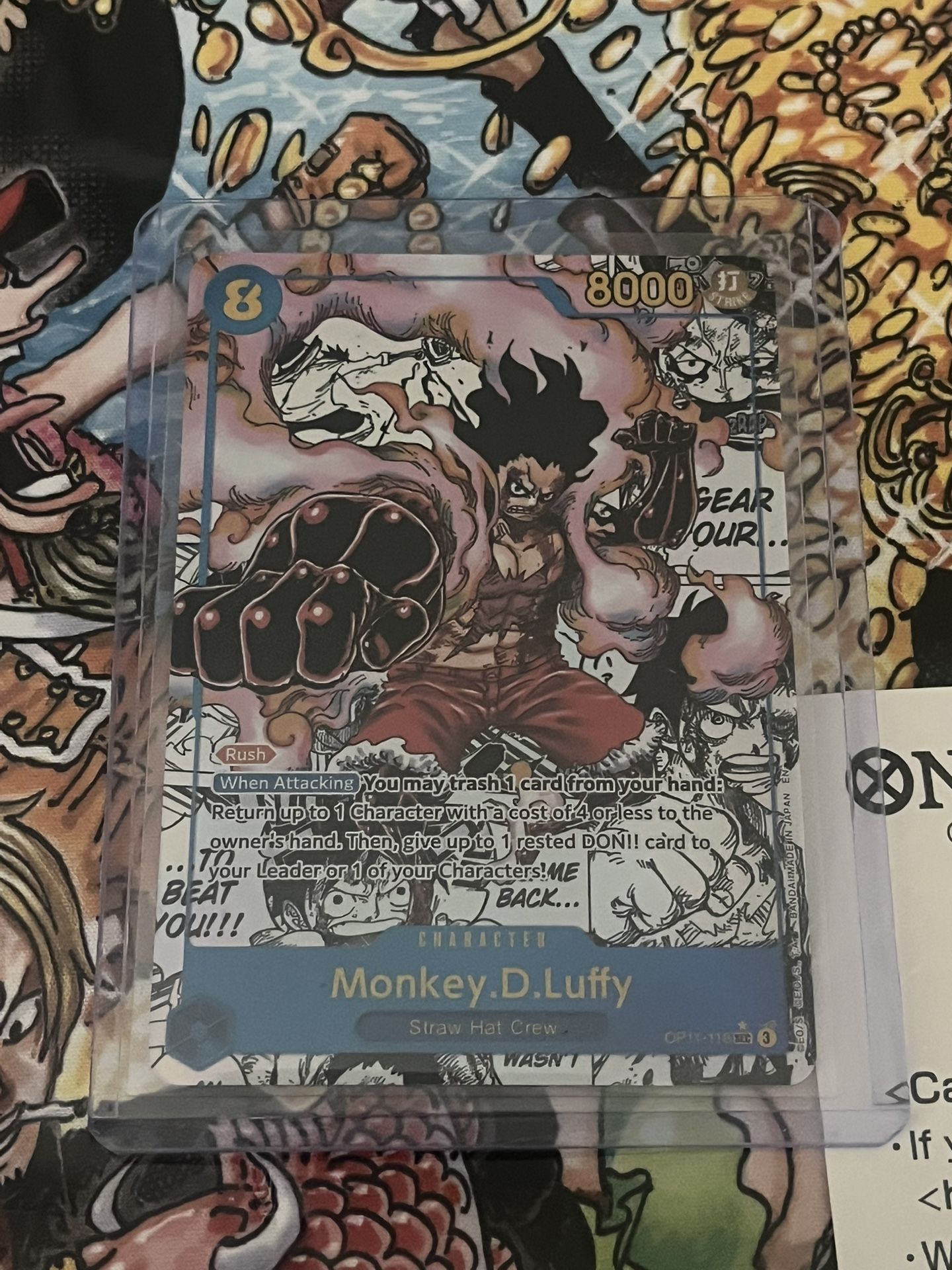 Op-11 Manga Gear 4 Luffy