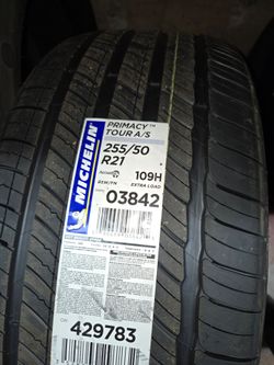 Michelin 255/50/21 Primary Tour A/S (4) Brand new