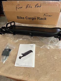 Bike Rack, New for the rear.