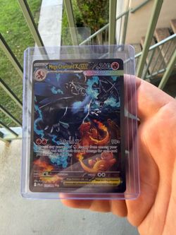 M Charizard EX SIR Phantasmal Flames Pokemon NM